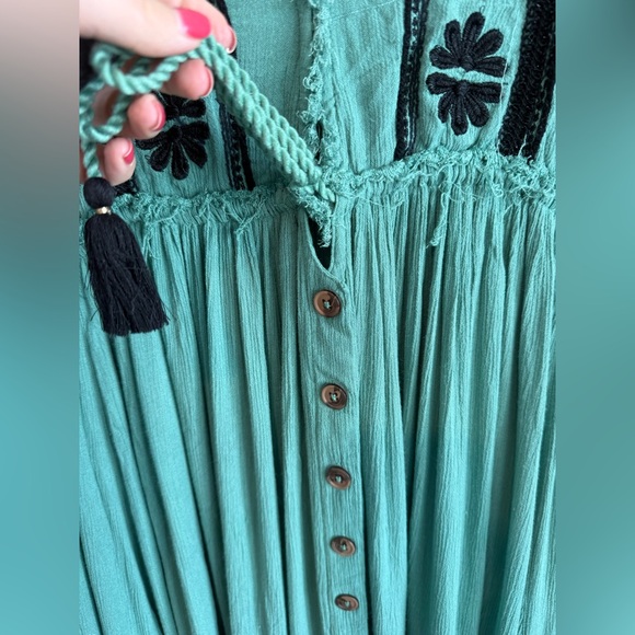 NWT Free People Bali Will Wait For You Midi Dress - Picture 12 of 16